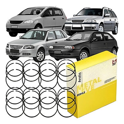 Anéis de Pistão VW Fox/Gol 1.0: Potência e Durabilidade