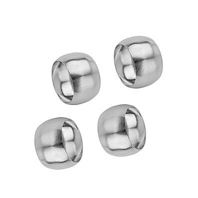 Anéis para Guardanapo Prata: Elegância à Mesa