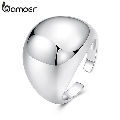 Anel Bamoer Prata 925: Elegância e Estilo