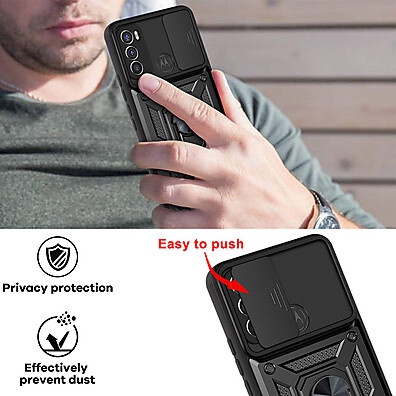 Capa Protetora Moto G: Blindada e com Anel!