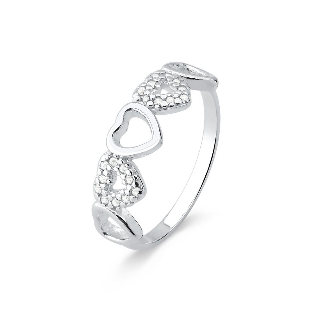 Anel Coração Prata 925: Elegância que Encanta