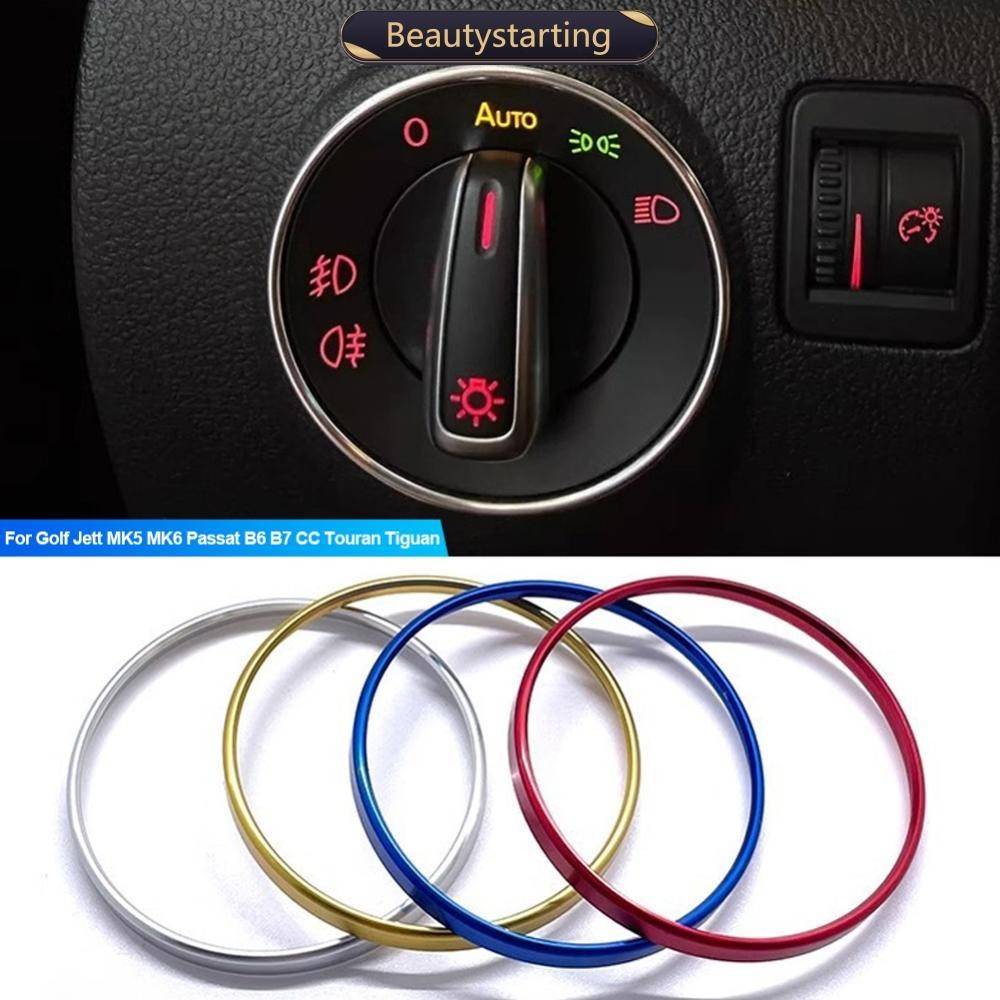 Anel de Alumínio para Farol VW Golf – Design Premium e Durabilidade