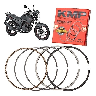 Anel de Pistão KMP 0.75mm: Fazer, Lander, Tenere 250