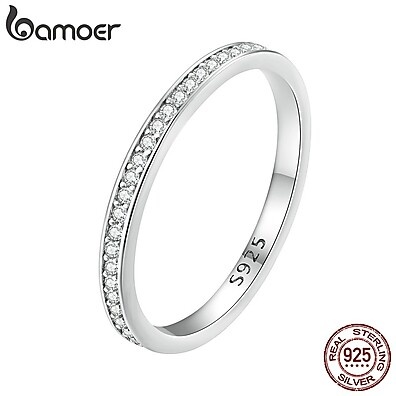 Anel de Prata 925 com Moissanita – Elegância e Brilho para Casais