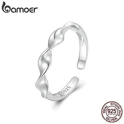 Anel Prata 925 Ajustável: Elegância Simples