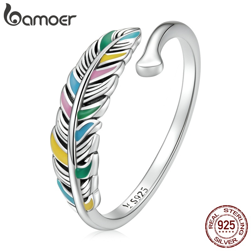 Anel Prata 925 Bamoer: Elegância e Estilo