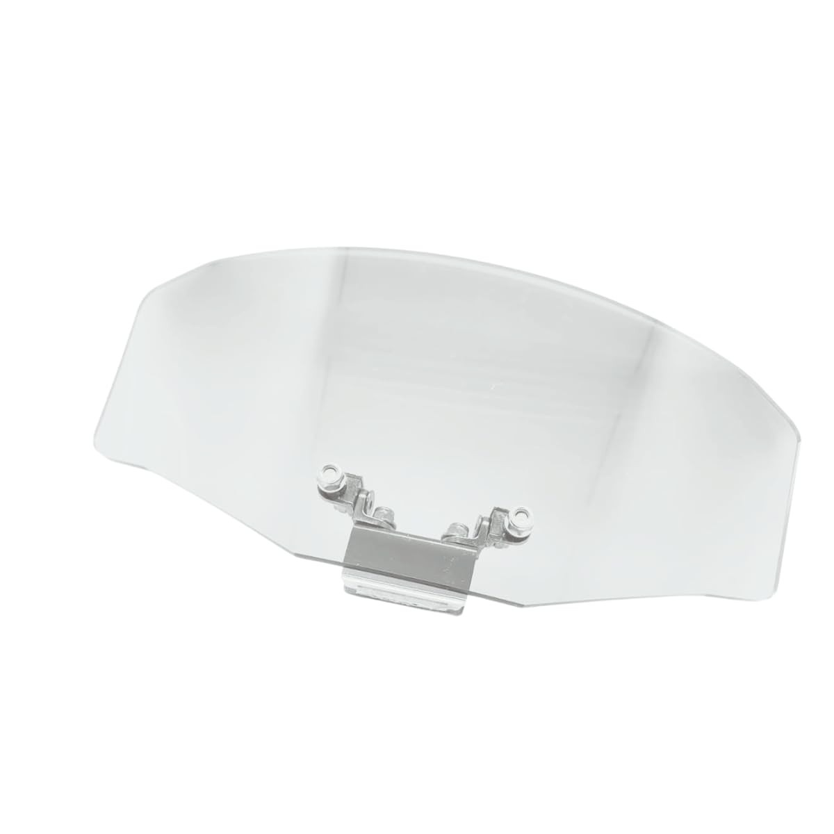 Defletor de Parabrisa para Moto com Regulagem de Ângulo - Cristal Transparente