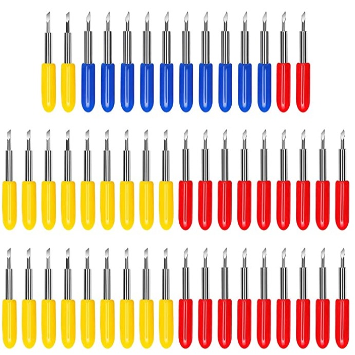 Kit 10 Facas para Plotter – Corte Preciso em 3 Ângulos