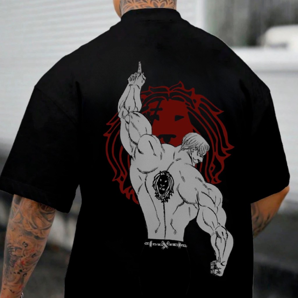 Camiseta Escanor 7 Pecados Capitais: Estilo Anime!