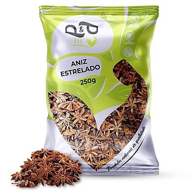 Anis Estrelado 250g - P&P: Sabor e Saúde em Uma Embalagem