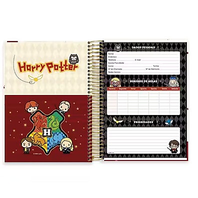 Caderno Harry Potter: Magia em Suas Anotações!