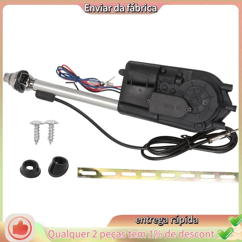 Antena Elétrica Universal: Som Perfeito no Seu Carro!