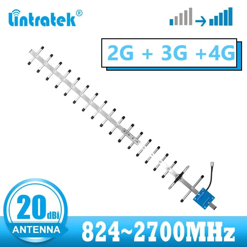 Antena Externa 4G LTE 20dBi: Amplie seu Sinal!