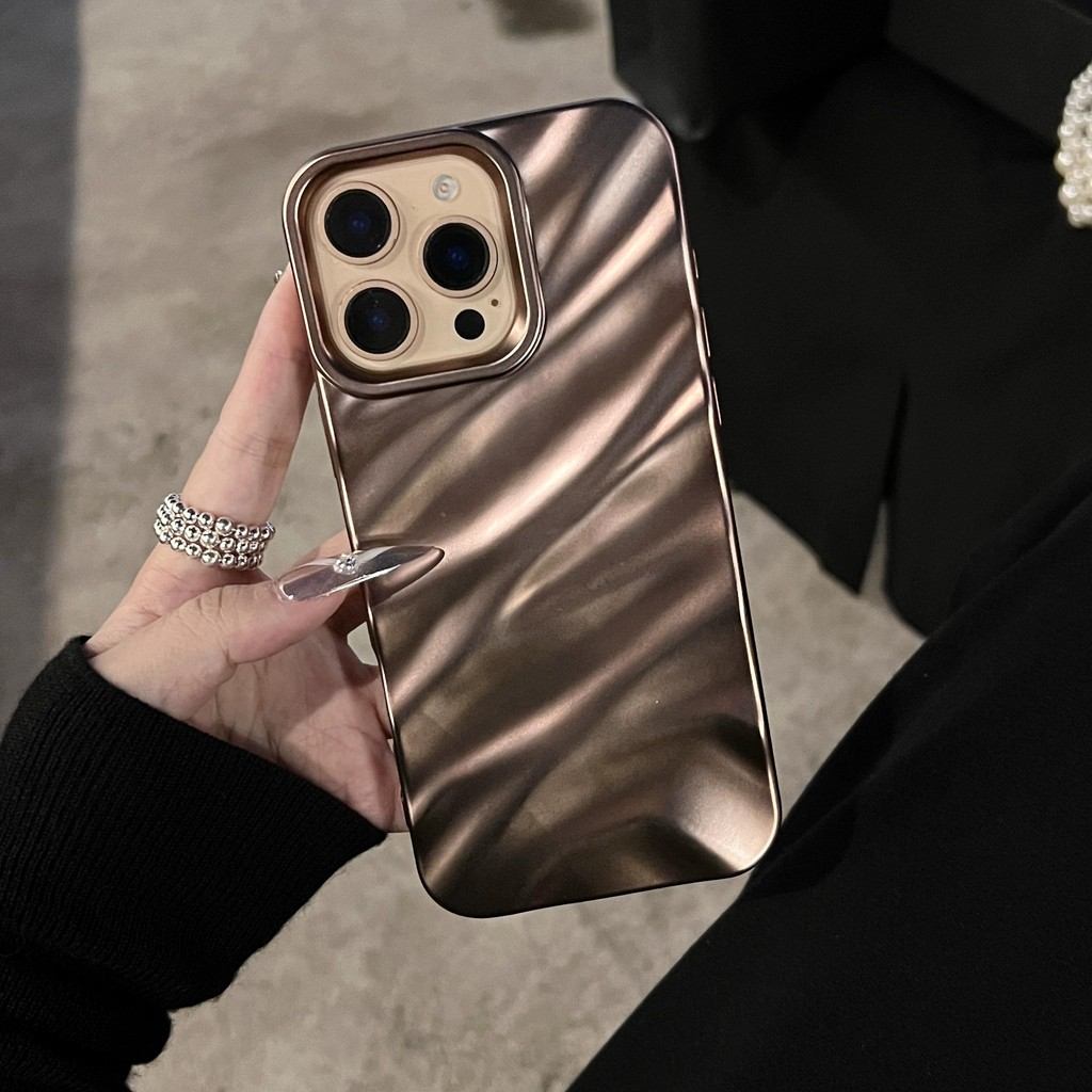 Capa 3D à Prova de Choque para iPhone 16 Pro Max e Modelos Anteriores