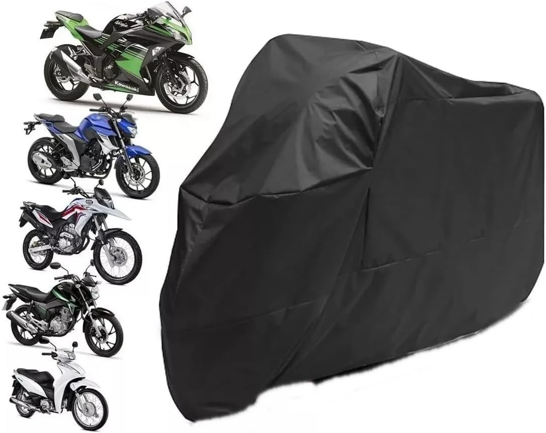Capa de Moto Premium em Couro Impermeável: Proteção Total Anti-UV e Chuva