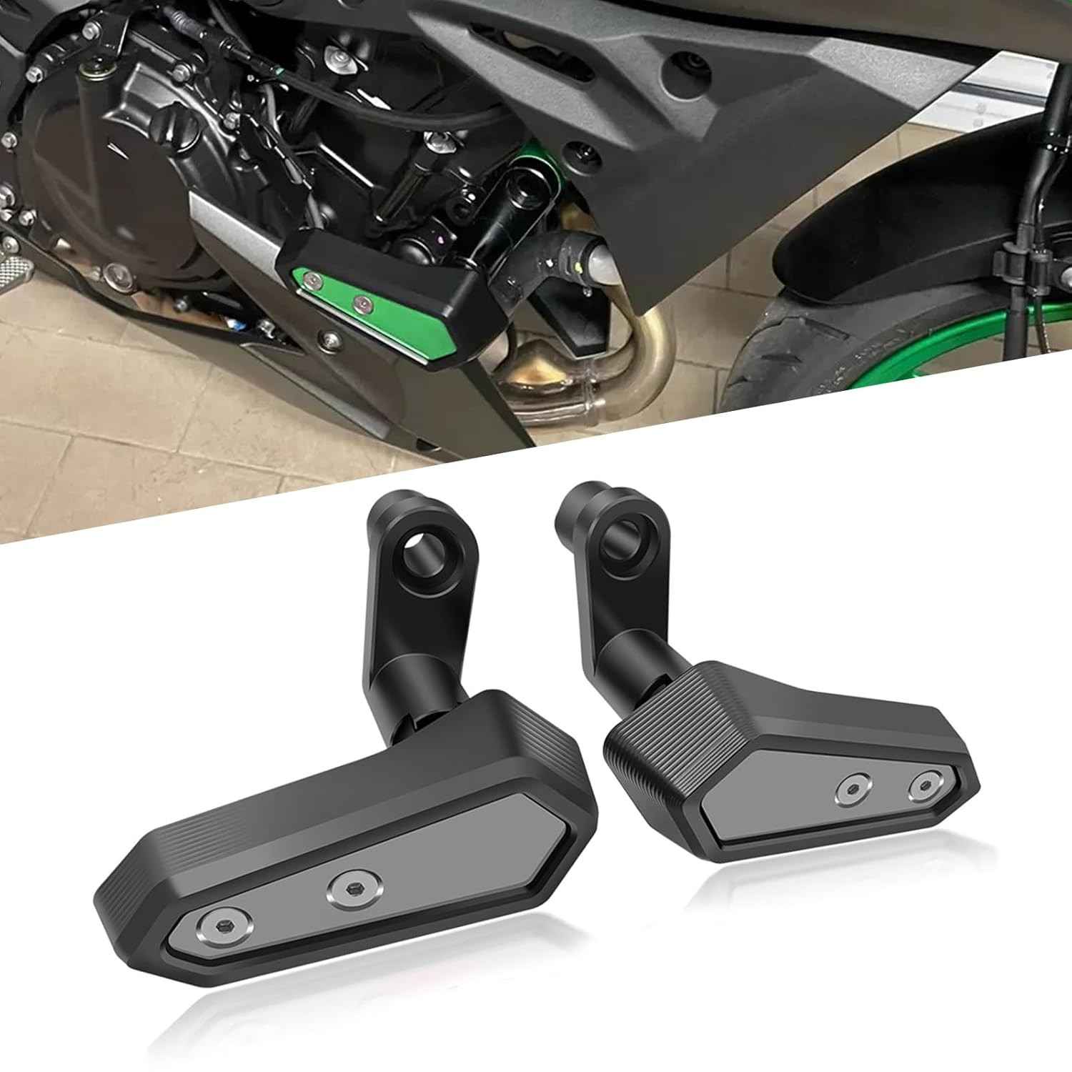 Proteção Motor Anti-Queda Ninja500 Z500 SE 2024/2025 - Slider Lateral Impacto