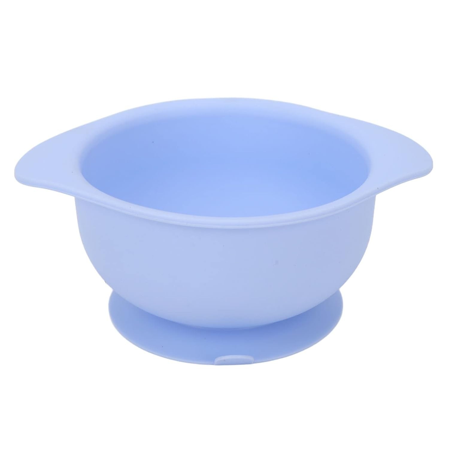 Tigela de Silicone com Sucção SIWOTED - Segura, Resistente e Anti-Derrapante para Crianças e Idosos (Azul Claro)