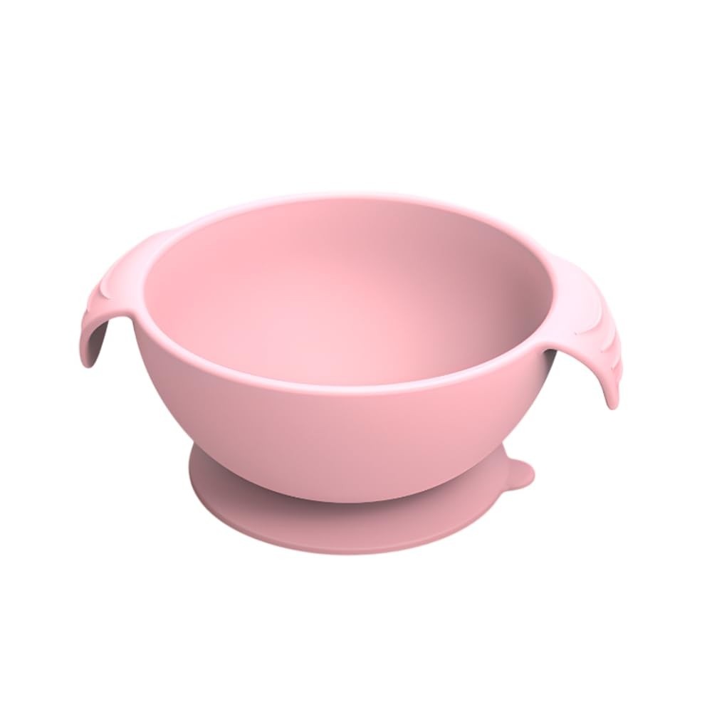 Tigela de Silicone com Ventosa para Criança - Antiderrapante, Livre de BPA | Ideal para BLW e Autoalimentação