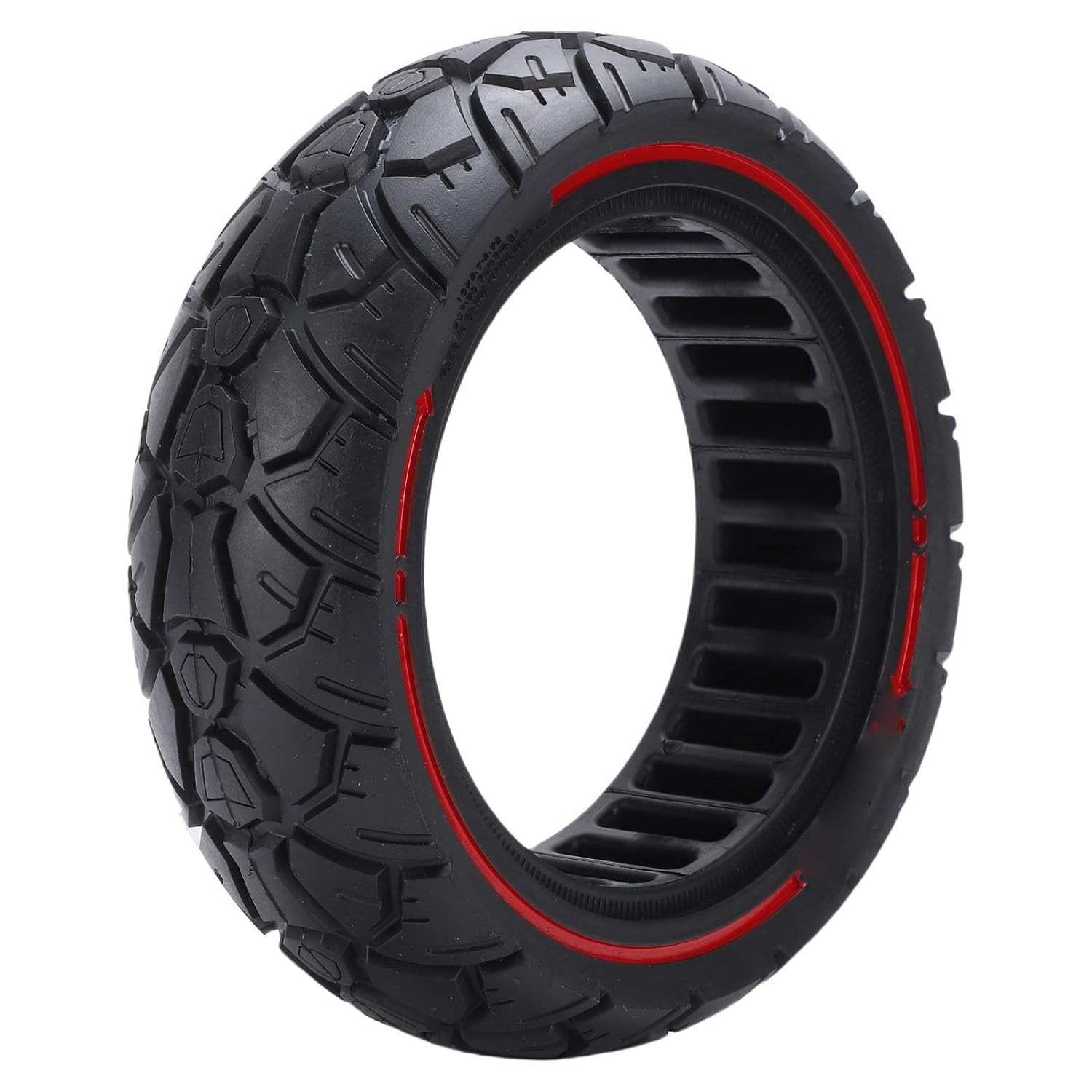Pneu Fockety Off-road 10x2.7-2.75" para Scooter Elétrica: Borracha Sólida Antifuro e Antiderrapante
