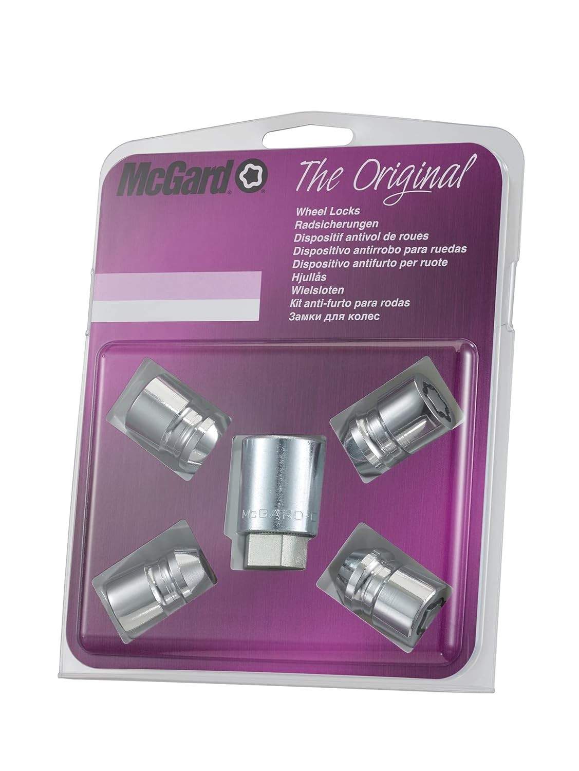 McGard M12x1,5: Porca de Segurança Cega/Cônica Antifurto para Rodas (Chave 21mm)