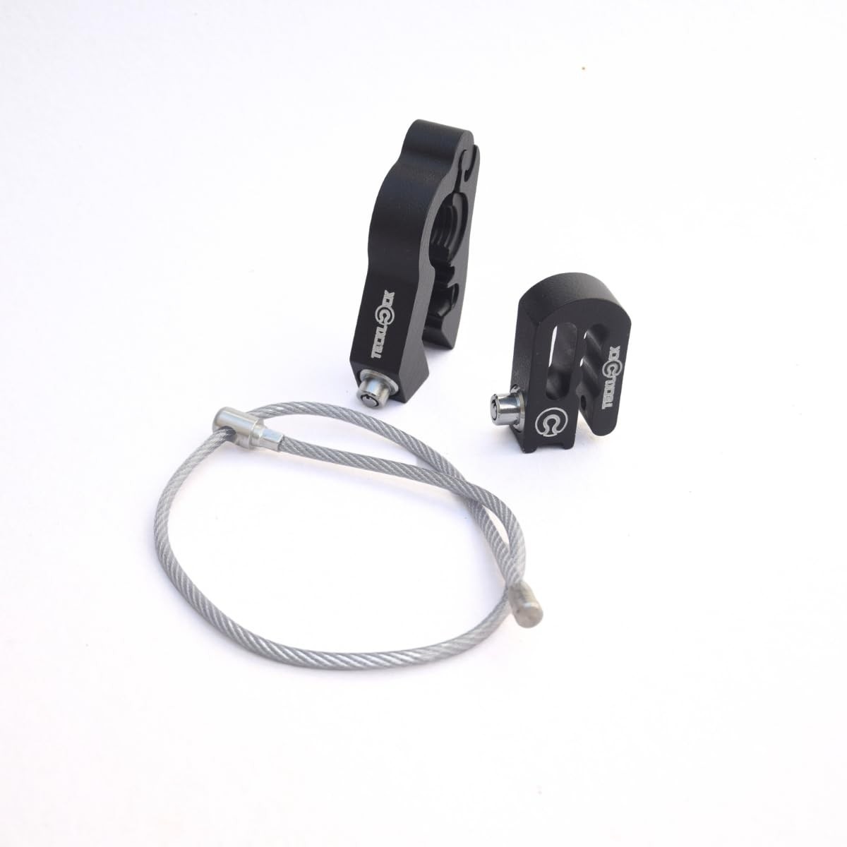 Kit Antifurto TeckLock Preto: Segurança Total para Sua Moto