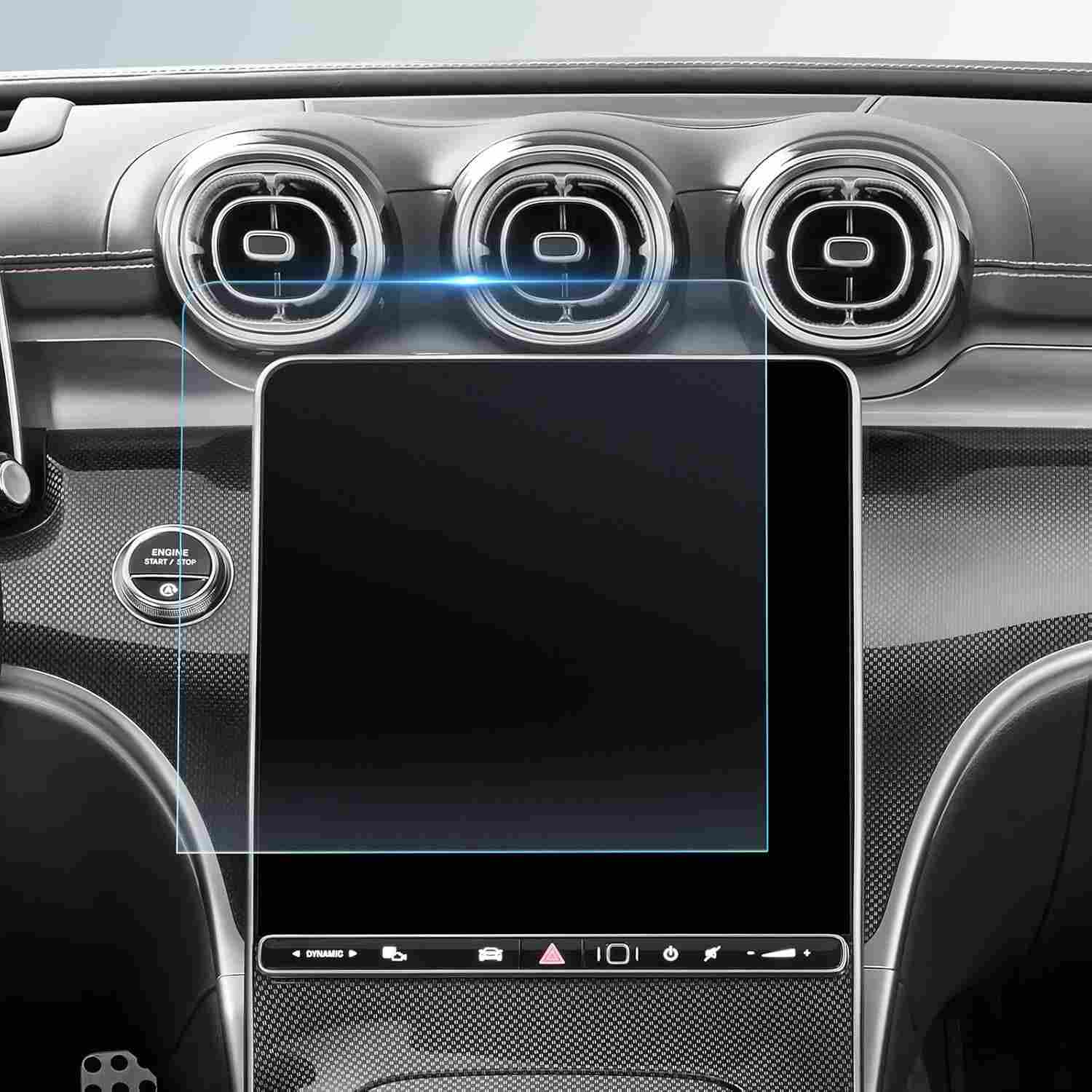 Protetor de Tela Fosco Antirreflexo BIBIBO para Mercedes C300/GLC300 (11") - Proteção Premium