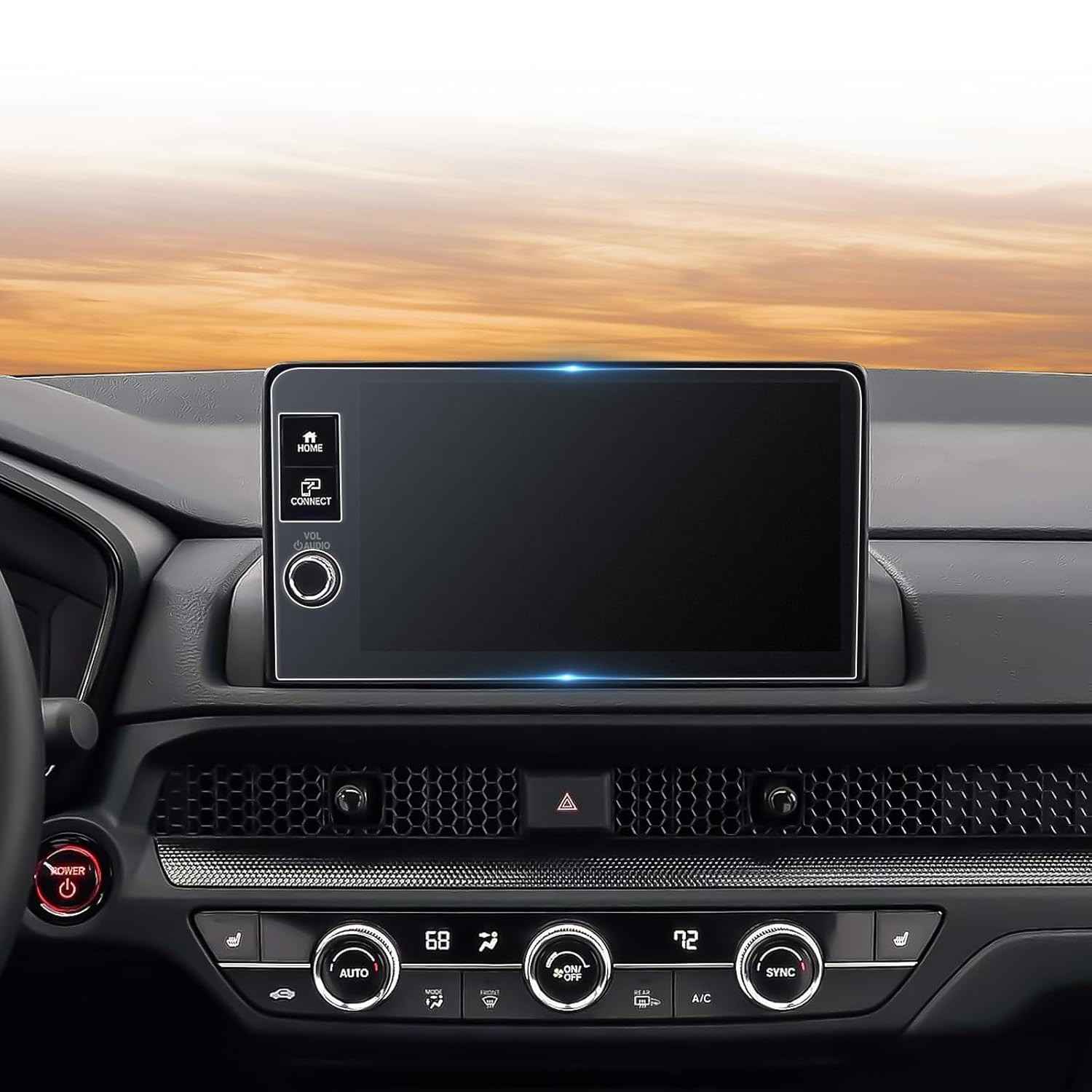 Protetor de Tela CDEFG Fosco Antirreflexo para Honda CR-V 2026 (9" Touchscreen)