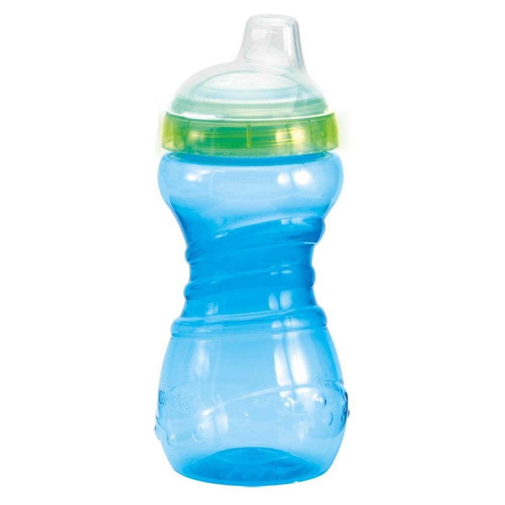Kuka Copo Treinamento Fun 330ml Azul - Bico Anatômico Antivazamento