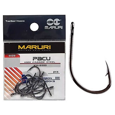 Anzol Pacu Maruri Black Nickel: A Fisgada Perfeita!