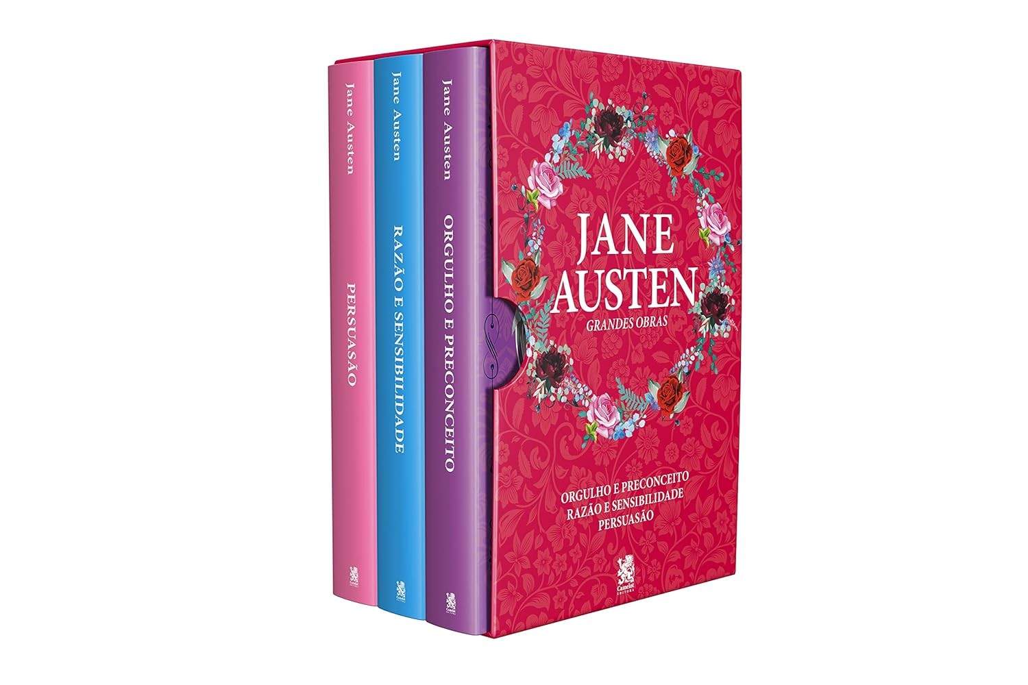 Box Jane Austen: 3 Clássicos Essenciais para Apaixonados por Romance