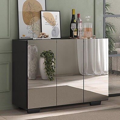Aparador Buffet 3 Portas: Elegância e Organização