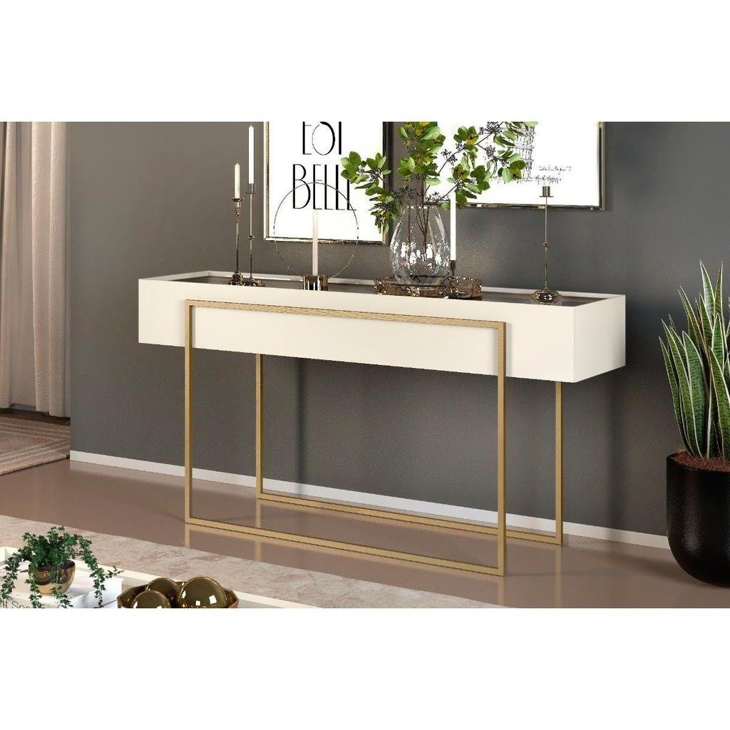 Aparador Off White Pilar: Elegância para sua Sala