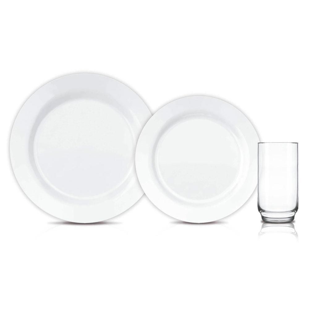 Aparelho de Jantar 12 Peças Duralex: Elegância e Durabilidade