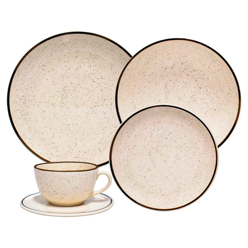 Aparelho de Jantar Oxford Brisa: 40 Peças para Sua Mesa