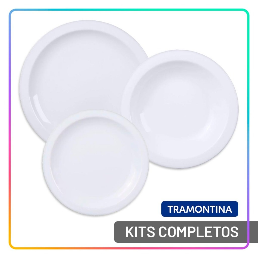 Aparelho de Jantar Paola Tramontina: Monte Seu Kit Personalizado