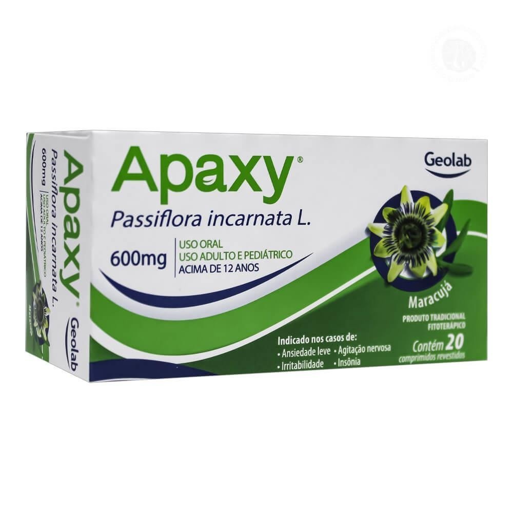 Apaxy 600mg: Alívio para Ansiedade e Insônia