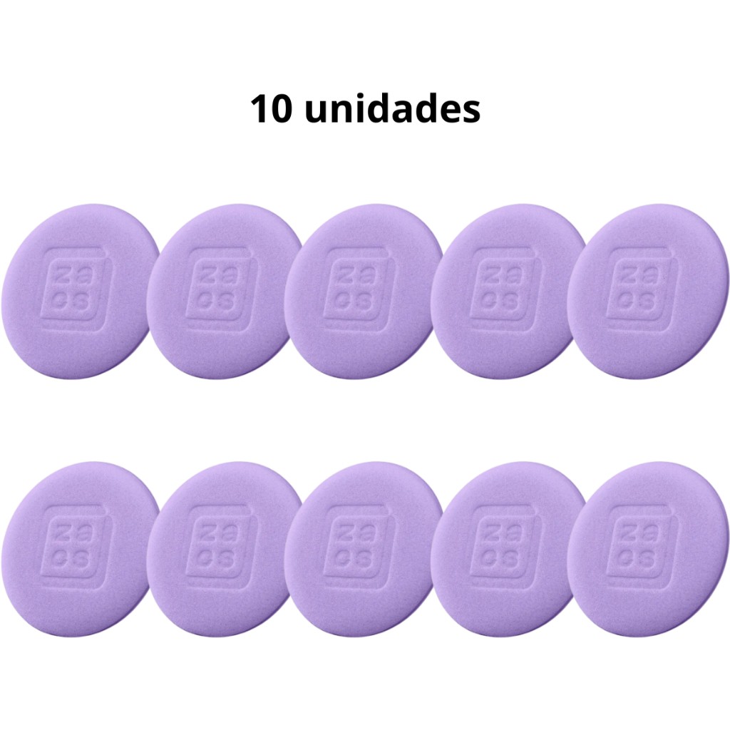 Aplicador de Espuma Automotivo: Vonixx Zacs - 10 Unidades