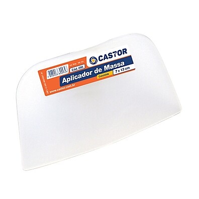 Aplicador de Massa Castor 7x13cm: Aplique Sem Esforço!