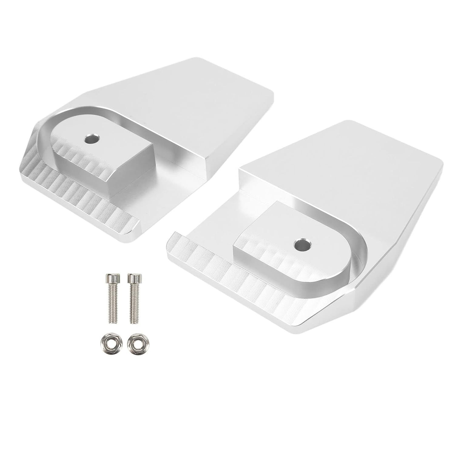 Apoio de Pé para Moto Honda Rebel CMX500/CMX300 (2017-2022) - Alumínio CNC Antiaderente (Prata)