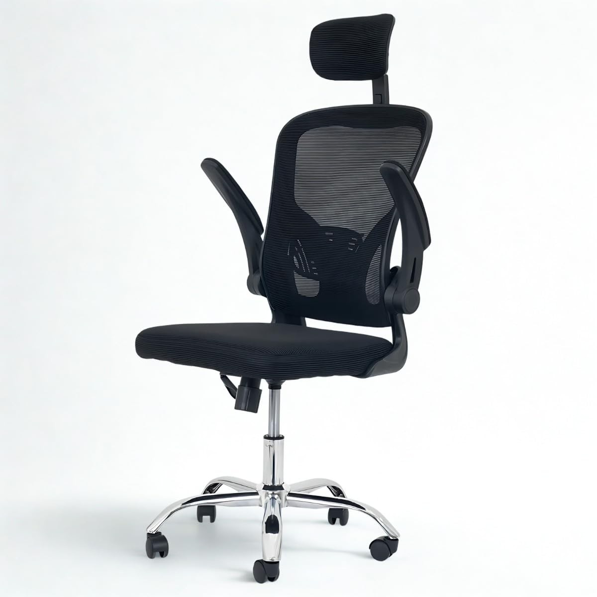 Cadeira de Escritório Ergonômica com Malha Respirável, Apoio Lombar e Reclinável | Conforto Premium para Home Office