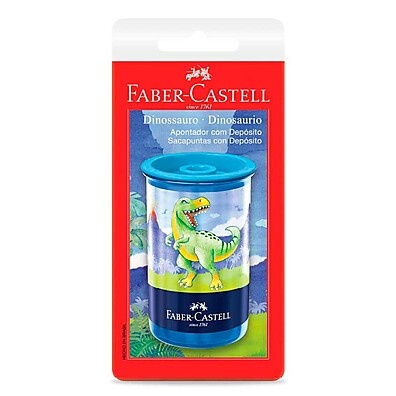 Apontador Dinossauro Faber Castell: Prático e Divertido!