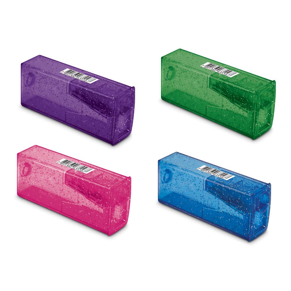 Apontador Glitz Faber-Castell: Praticidade com Estilo!