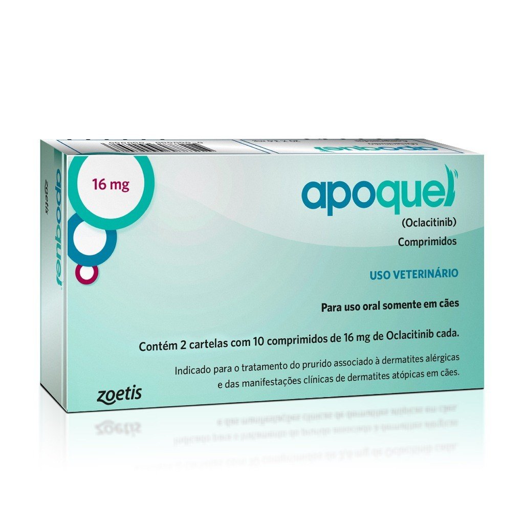 Apoquel 16mg: Alívio Rápido para Alergias em Cães