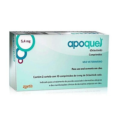 Apoquel 5,4mg: Alívio Rápido para a Dermatite do Seu Cão