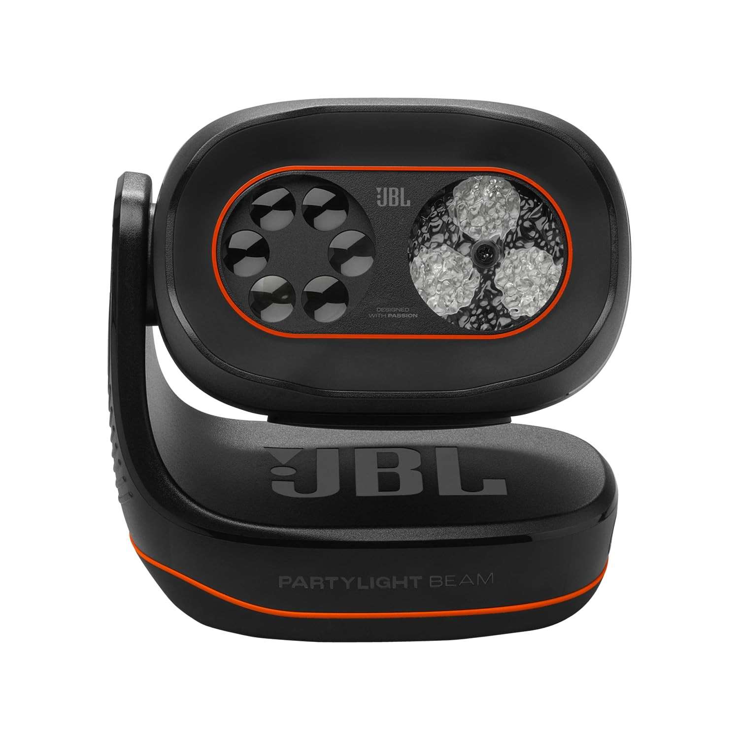 JBL PartyLight Beam: Luz de Festa Portátil 20W com Microfone Integrado e Personalização via App