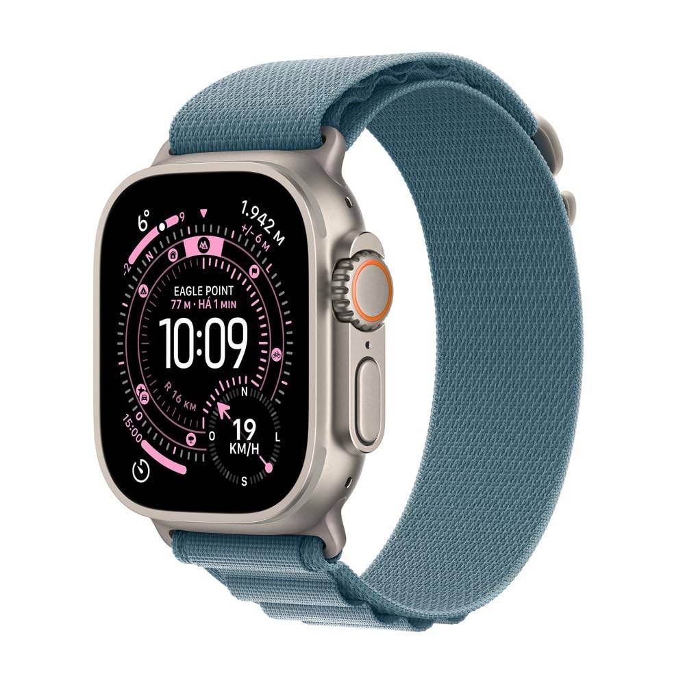 Apple Watch Ultra 3: Aventura e Performance em Titânio Natural 49mm