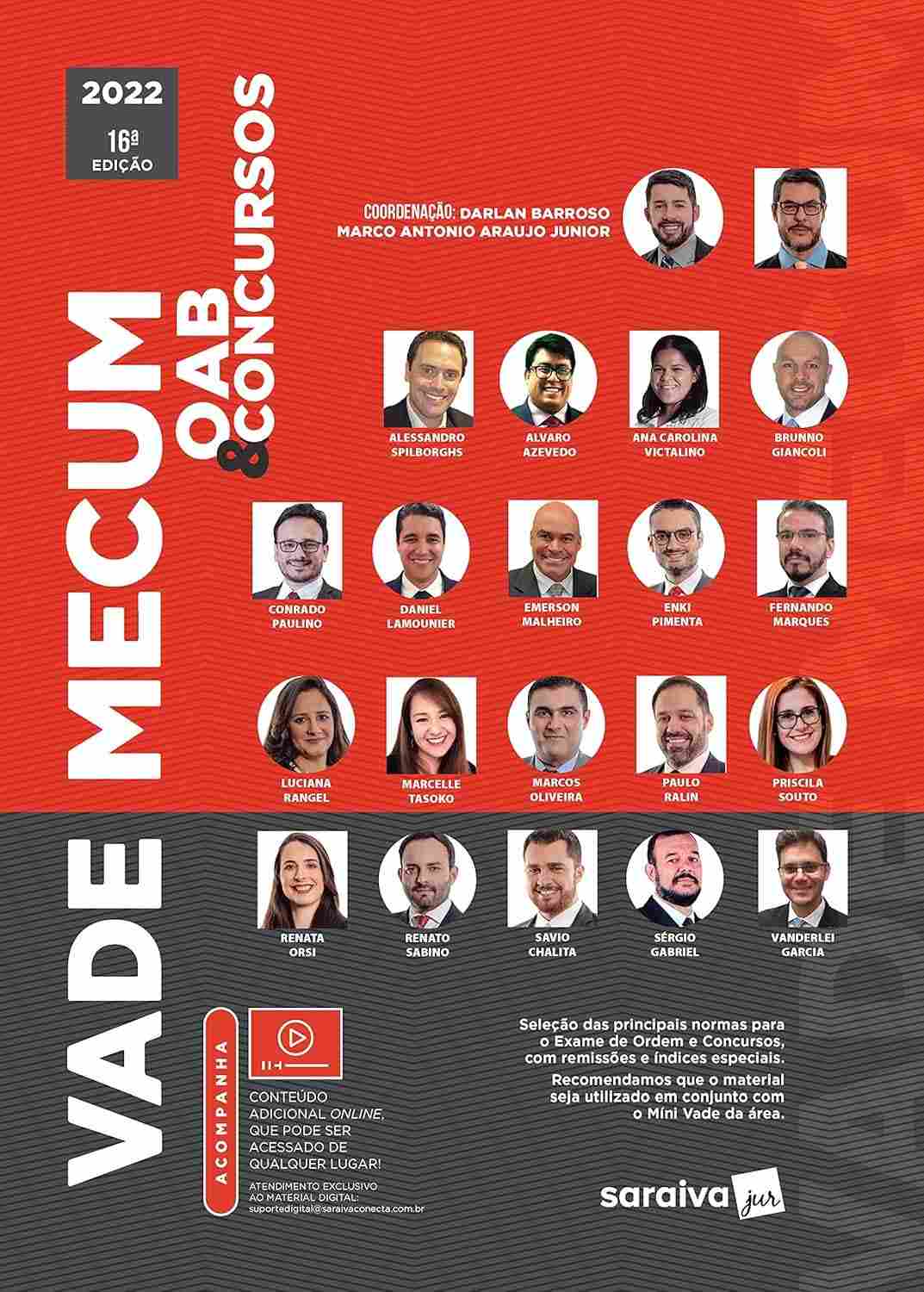Vade Mecum OAB & Concursos 16ª Edição 2022: Seu Guia Essencial para Aprovação