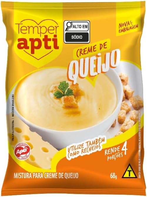 Mistura para Creme sabor Queijo Apti 68g