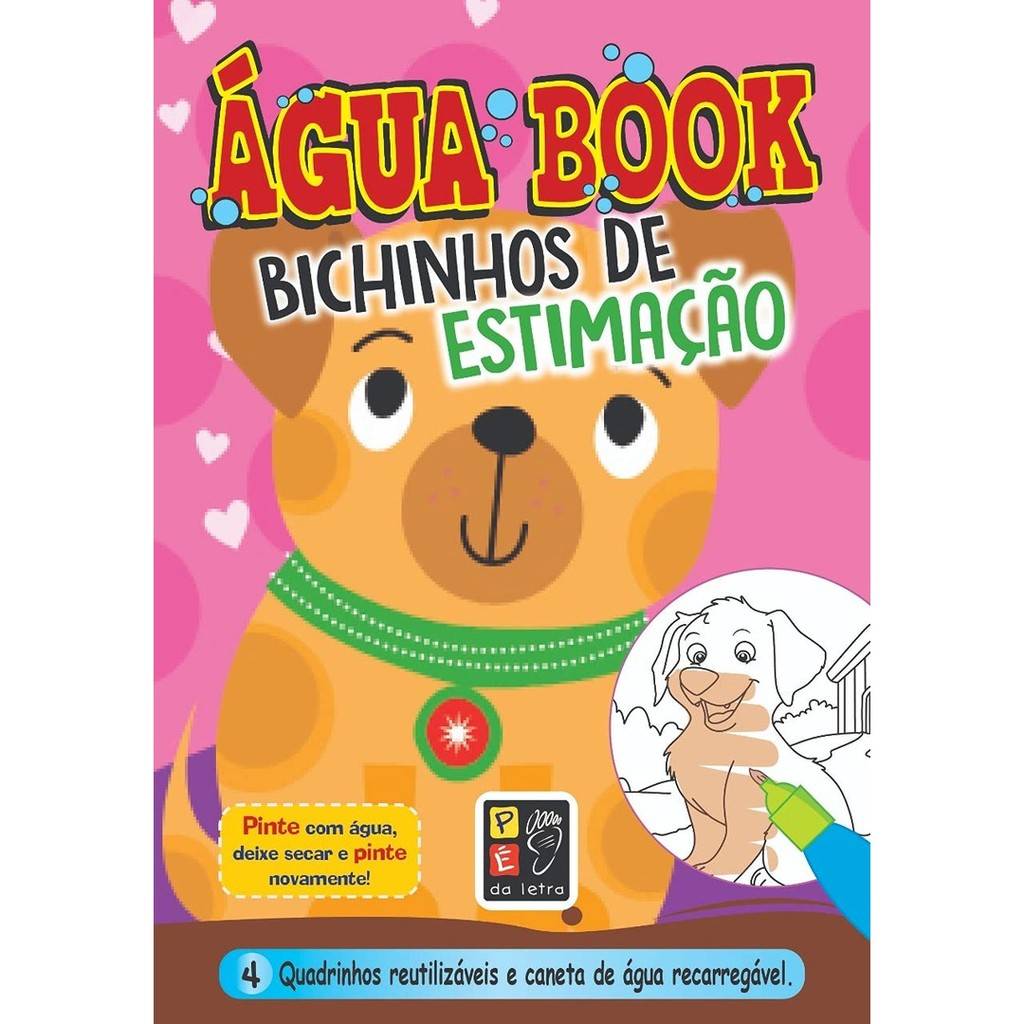 AquaBook: Bichinhos de Estimação – A Magia da Água!