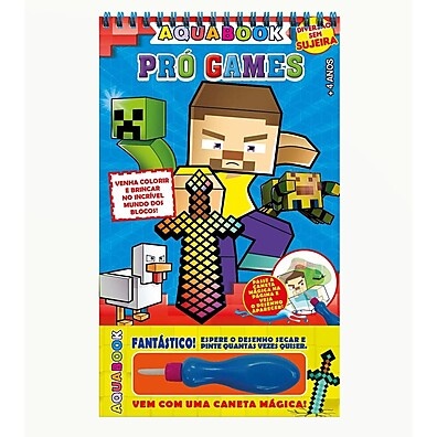 Aquabook Minecraft: Dê Vida ao Seu Mundo!